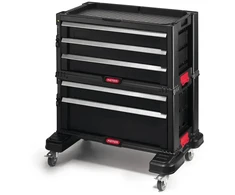 Keter Diy Tool Chest with 5 Drawers on wheels Drawers Tool Chest Set 56,2x28,9x50,2cm