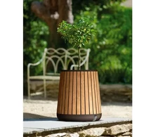KETER 261030 garden planter bronze