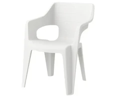 Keter Garden chair Bilbao Low Back baltas
