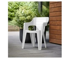 Keter Garden chair Bilbao Low Back baltas