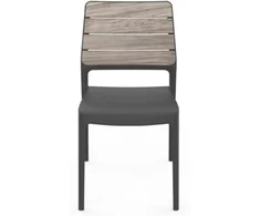 Keter Garden chair Deco Porto ash wood tone/pilka