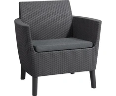 Keter Garden chairs 2pcs. Salemo Duo pilkas