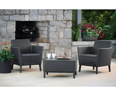 Keter Garden chairs 2pcs. Salemo Duo pilkas