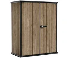 Keter Garden shed Deco Vertical Shed ash wood tone