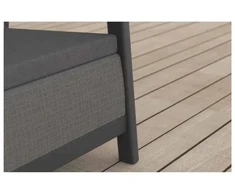 Keter Garden sofa three-seater Scandi Linea 3 Seater Sofa pilka