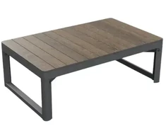 Keter Garden table Deco Lyon walnut/pilkas
