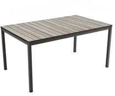 Keter Garden table Deco Porto Nova 160 pilkas/juodas