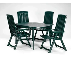 Keter Garden table Elise dark žalias