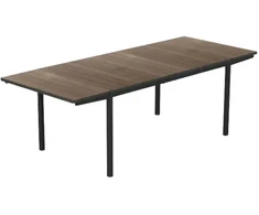 Keter Garden table extendable Deco Porto Nova Extendable 160-240 walnut/juodas