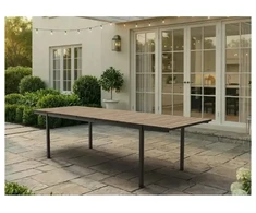 Keter Garden table extendable Deco Porto Nova Extendable 200-280 ash wood tone/juodas