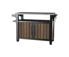 Keter Grilio stalas Deco Unity XL 207L riešutmedžio spalvos