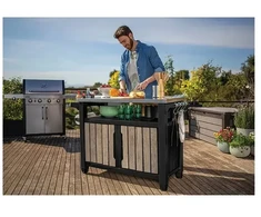 Keter Grilis stalas Deco Unity XL 207L uosio medienos atspalvis