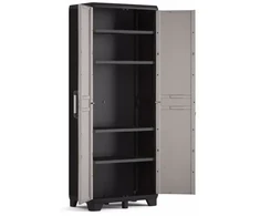 Keter Pro Tall Cabinet 68x39x173cm pilkas/juodas