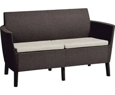 Keter Salemo 2 Seater Sofa ruda