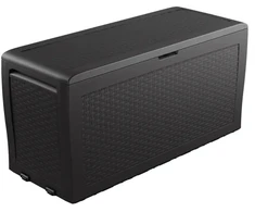 Keter Samoa Rattan Storage Box 270L pilkas