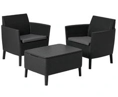 Lauko baldų komplektas Keter Komplektas mebli SALEMO BALCONY SET