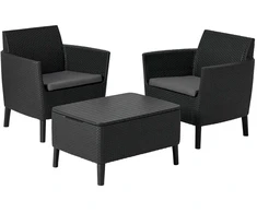 Lauko baldų komplektas Keter Komplektas mebli SALEMO BALCONY SET