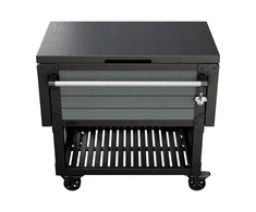 Šaldiklis Keter Patio Cooler &amp; Beverage Cart Pilkas
