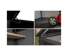 Keter Sodo namelis „Deco Horizontal Shed“, riešuto spalvos