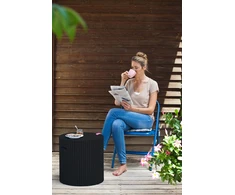 Keter Staliukas sodo Curver Keter Cool Stool ruda su funkcija schowka