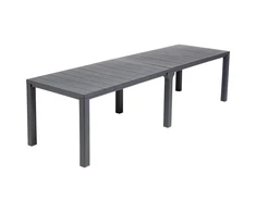 Garden4You Keter Sodo stalas Julie Double Table, pilkas (2 konfigūracijos)