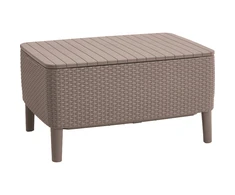 Sodo stalas Salemo Keter 76x56x42cm pilkai rudas
