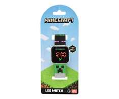 Laikrodis Kids Euroswan - Akcesoria licencyjne Kids Licensing LED laikrodžio Minecraft MIN4165 KiDS licencijavimas