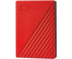 Kietasis diskas Western Digital My Passport 4TB Raudona