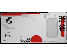 Trust GXT 759 XXL žaidimų pelės kilimėlis | Japan Baltas