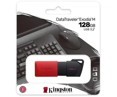 Kingston pendrive DataTraveler Exodia M DTXM 128GB raudona