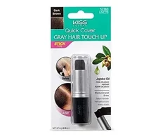 KISS (greito padengimo žilų plaukų korekcijos pieštukas) 6 g, tamsiai ruda