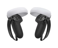 KiwiDesign Valdiklio rankenos dangtelis Kiwi Design Q1 PRO-2, skirtas Meta Quest 2 Juodas