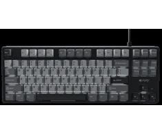 Klaviatūra Fury Kanabo K2 US balta pašvietimas mechaninė juoda-pilka