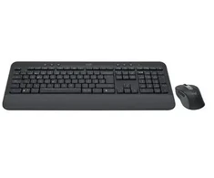 Klaviatūra Logitech Klaviatūros ir pelės rinkinys MK650 - US QWERTY - Graphite