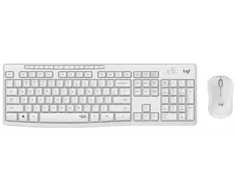 Klaviatūra Logitech MK295 Silent Baltas