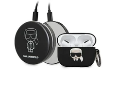 Karl Lagerfeld AirPods Pro dėklas su powerbanku Ikonik