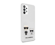 Karl Lagerfeld KLHCA32CKTR A326 A32 5G kietas dėklas, skaidrus Karl &amp; Choupette