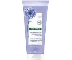 Klorane Cornflower Make-Up Remover Cleansing Kreminis kreminis makiažo valiklis, 200 ml