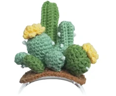 Knitted costume for Loona Premium Cactus