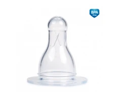 CANPOL BABIES žindukas silikoninis mini, 0 mėn+, 2vnt., 18/114