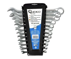Kombinuotų raktų komplektas Geko Satin 6-22mm 12 vnt.