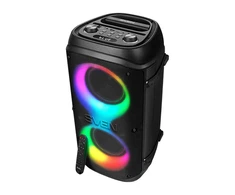 Garsiakalbis SVEN PS-800, juodas (100W, TWS, Bluetooth, FM, USB, Micro SD, LED ekranas, 4400mA*h)
