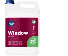 Koncentruota stiklo paviršių valymo priemonė Kiilto Langų valymo priemonė, 5 l