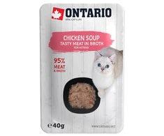 Ontario Kitten Soup vištiena, Carrot ir ryžiai 40g (Sriuba)