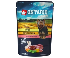 Ontario Kiauliena su Vištiena sultinyje 100g