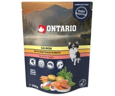Ontario Lašiša su Daržovėmis sultinyje 300g