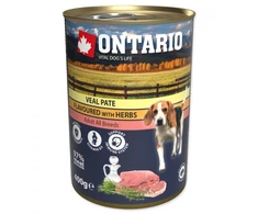 Ontario Veršienos paštetas su Žolelėmis 400g