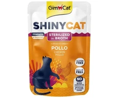 Konservuotas kačių maistas - Gimborn SHINYCAT POUCH STERILIZUOTA VIŠTIENA 70g