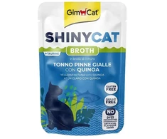 Konservuotas kačių maistas - Gimborn SHINYCAT Pouch geltonpelekis tunas su bolivine balanda 70g