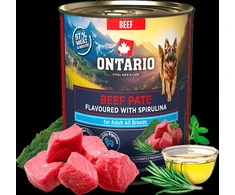 Ontario Adult Jautienos paštetas su Spirulina 800g